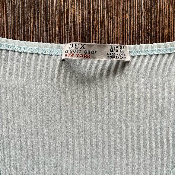 Light blue light blouse! - Picture 3 of 3